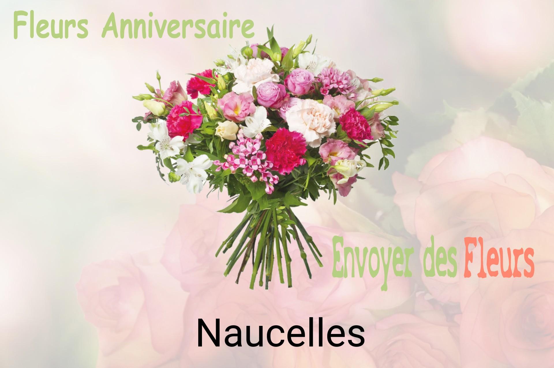 Bouquet de fleurs d’anniversaire livré à Naucelles